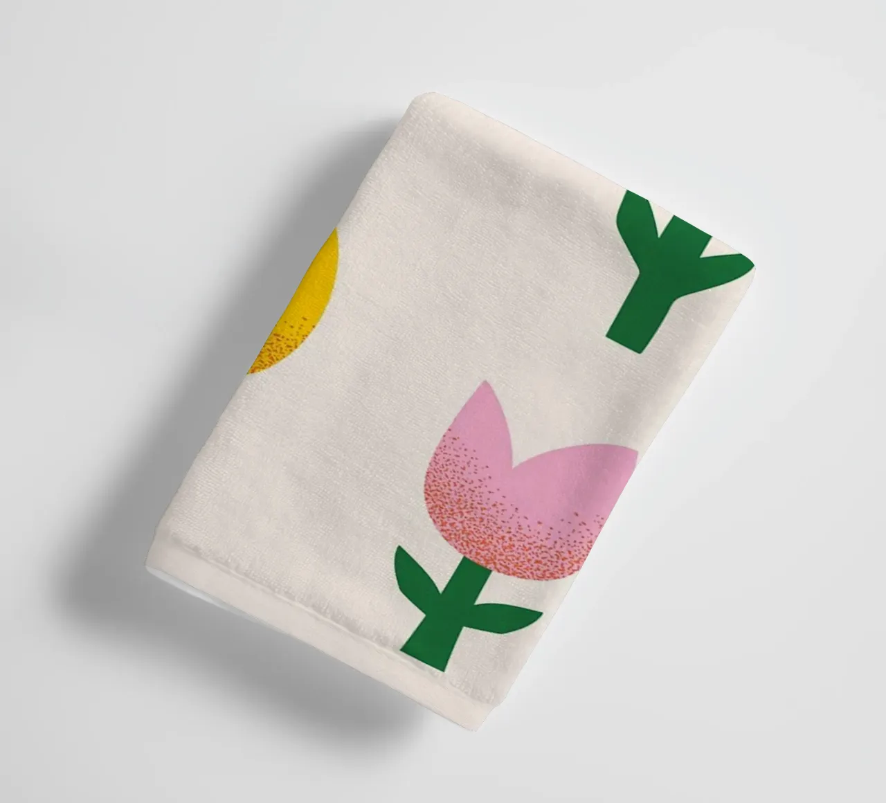 tulipani fiori asciugamano da bagno da Abigail Ellis