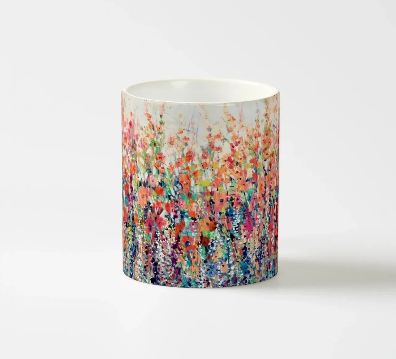 fiori selvatici natura tazza in ceramica da Abigail Ellis