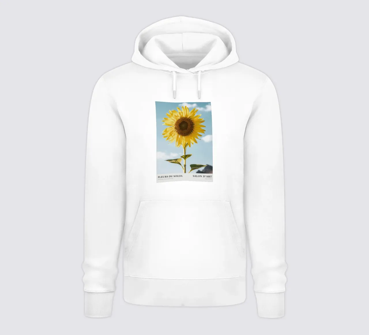 girasole felpa con cappuccio da Abigail Ellis