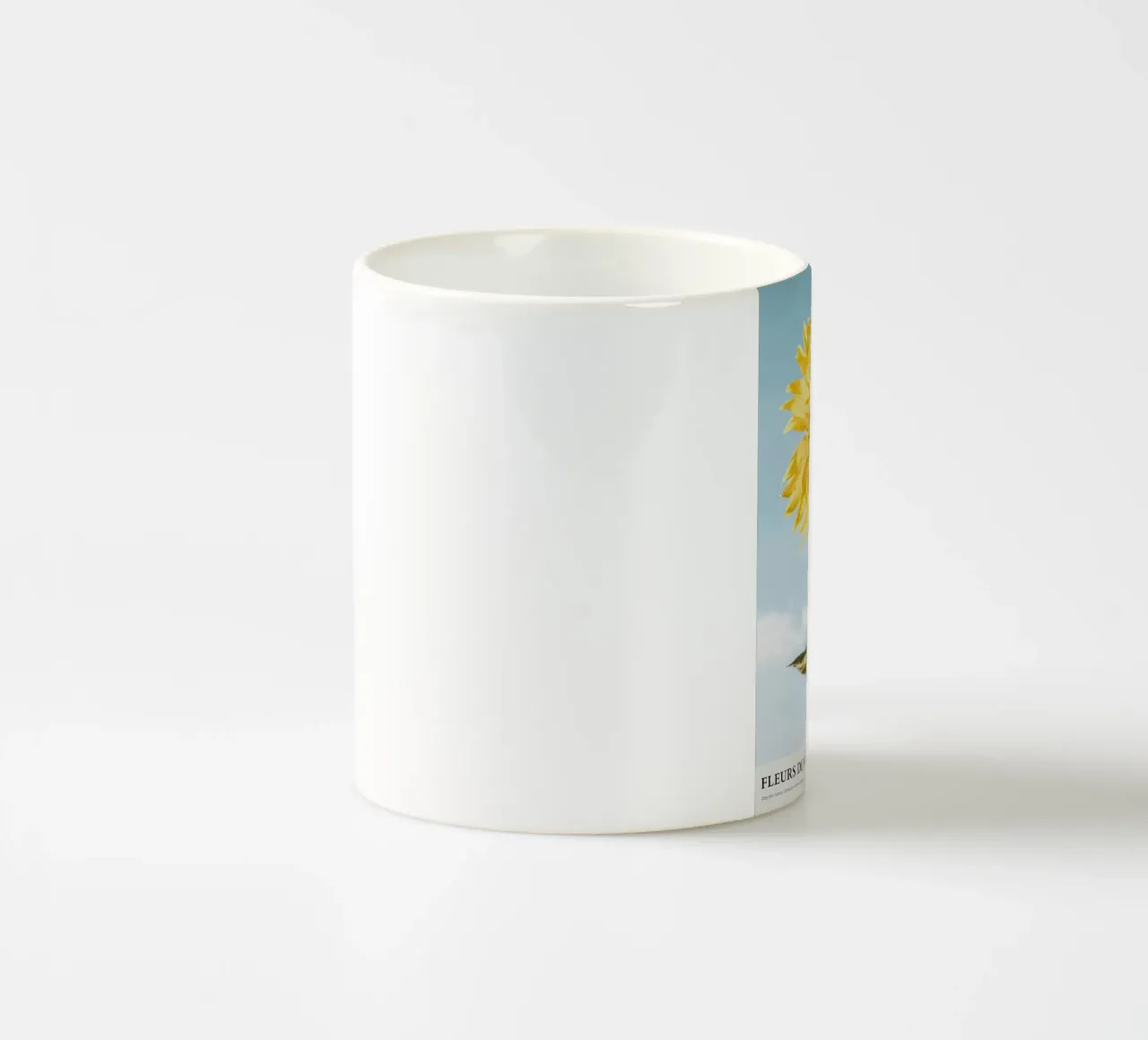 girasole tazza in ceramica da Abigail Ellis