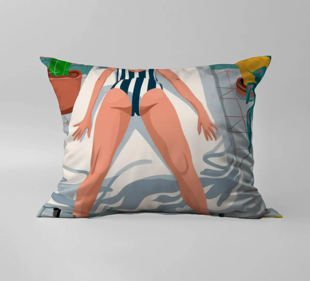 Riposo estivo in camera da letto cuscino da Frosh Pallete
