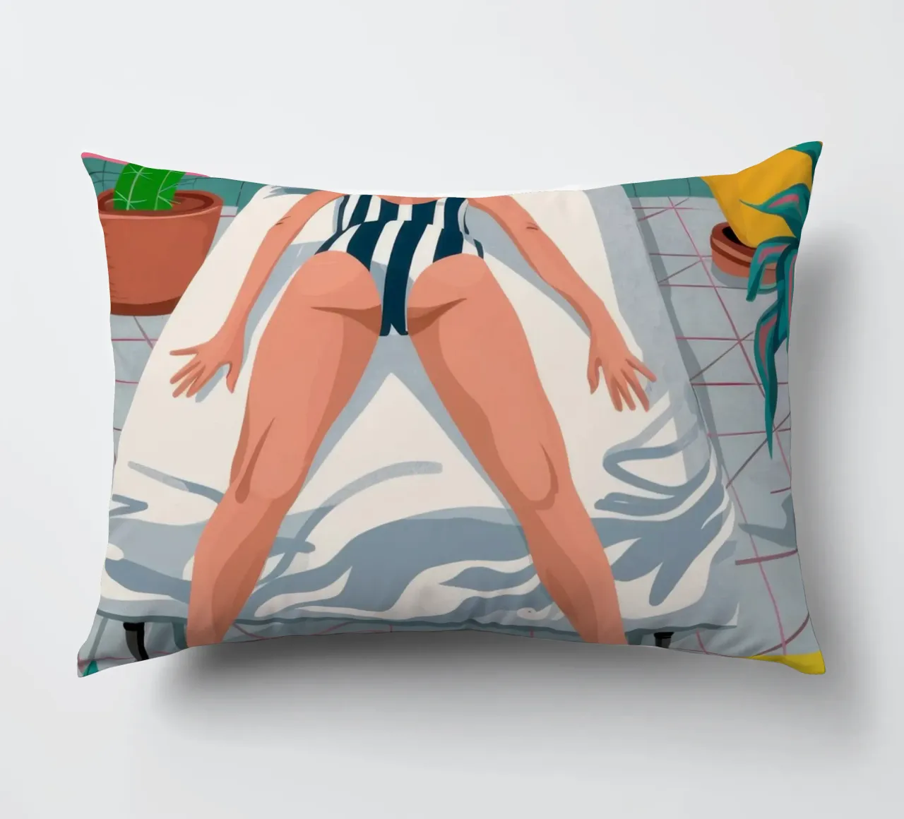 Riposo estivo in camera da letto cuscino da Frosh Pallete