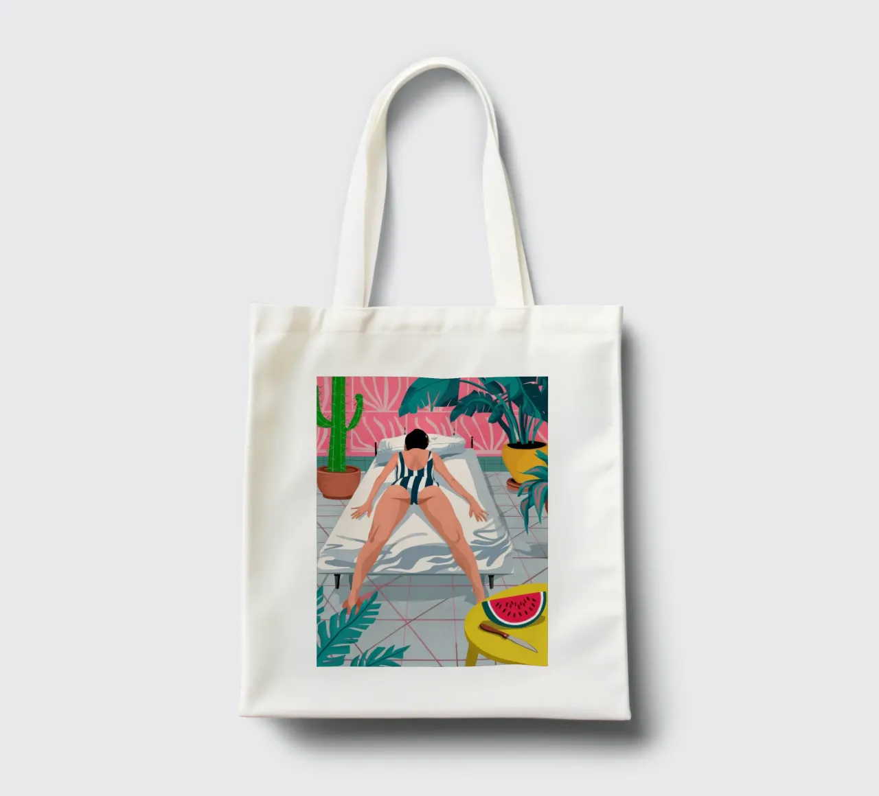 Zomerslaapkamer jute draagtas van Frosh Pallete