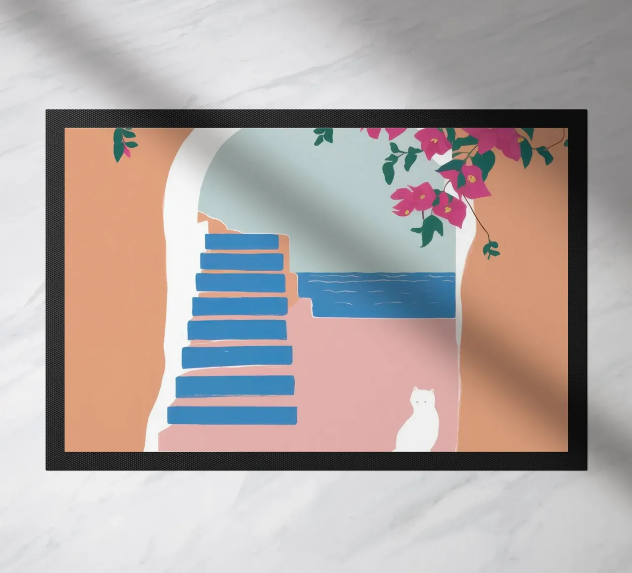 Santorini Cat Nap zerbino da Solar Paint