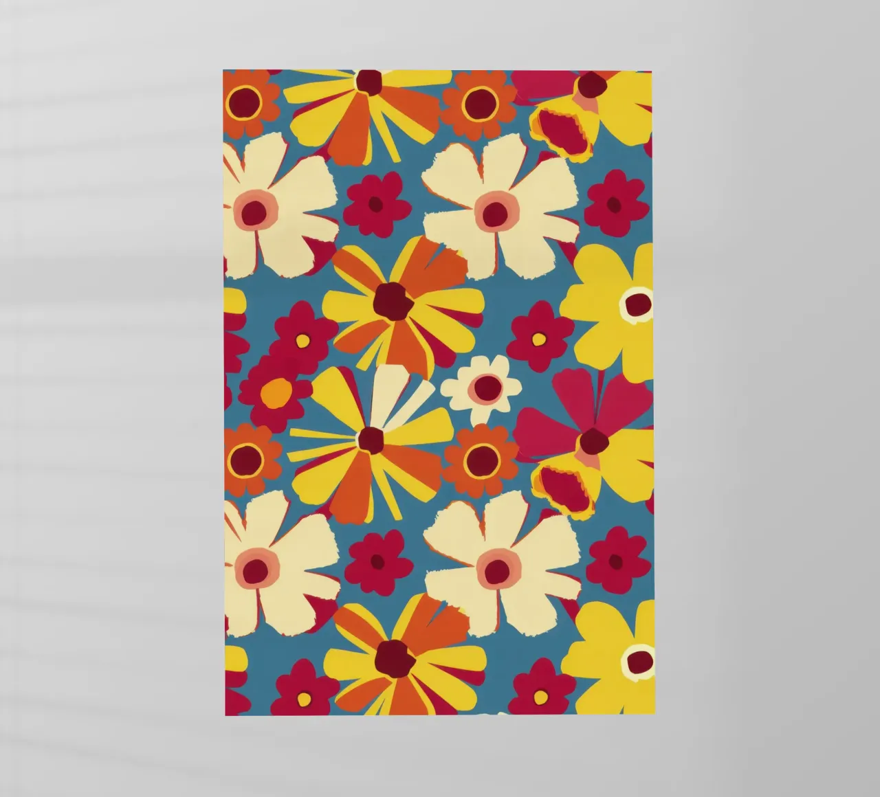 Caleidoscopio Flower Power pellicola backlit da Solar Paint