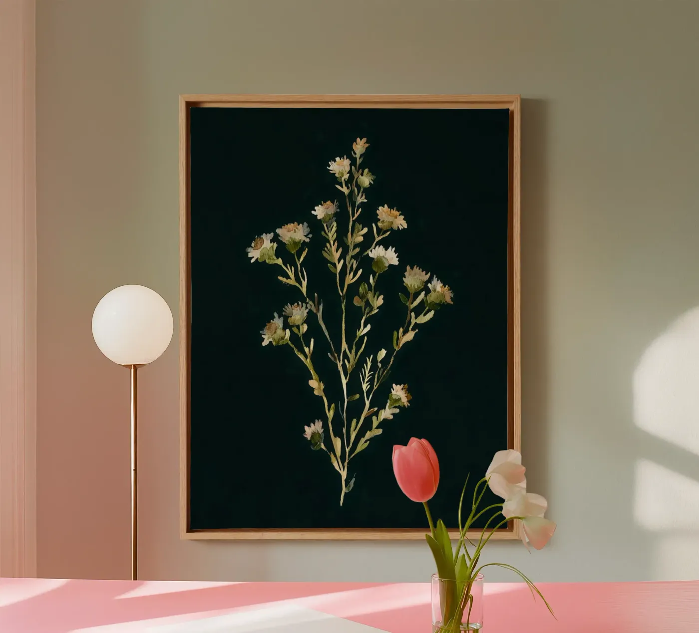 Pressed Light canvas van Sophia Calder Studio