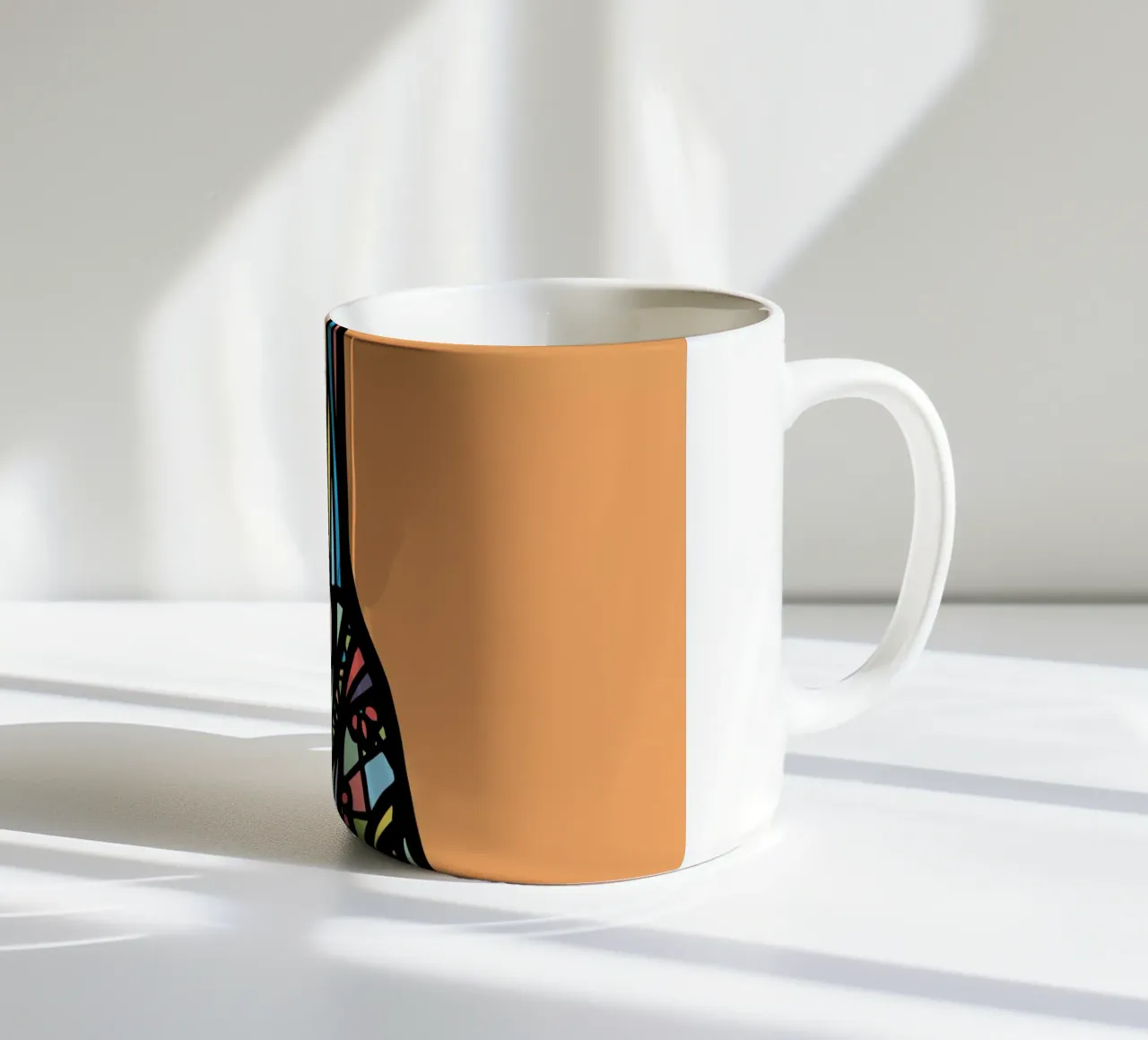 Kumulierung II Keramik Tasse von Ninhol