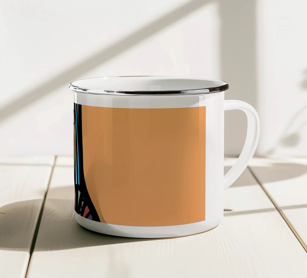 Accumulo II tazza in smalto da Ninhol