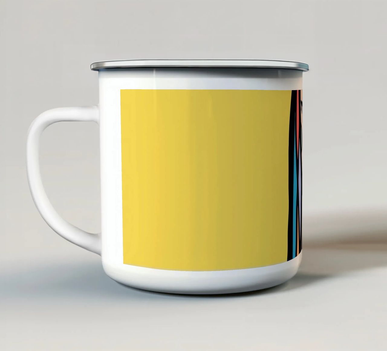 Accumulo II tazza in smalto da Ninhol