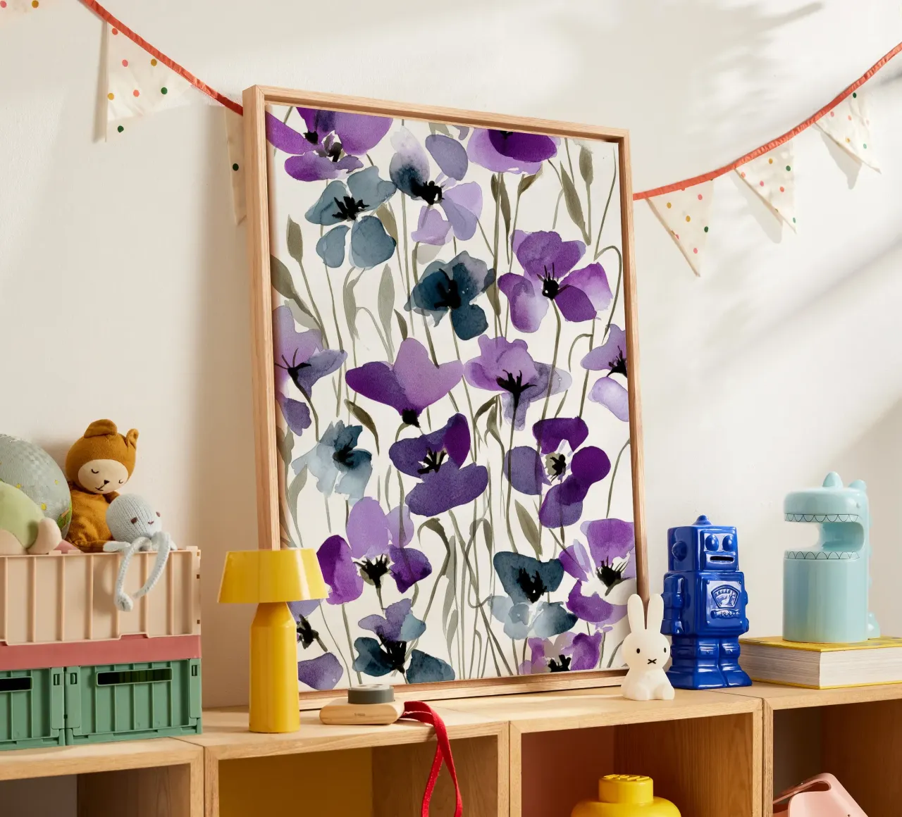 Avond Clusters canvas met Baklijst van Sophia Calder Studio