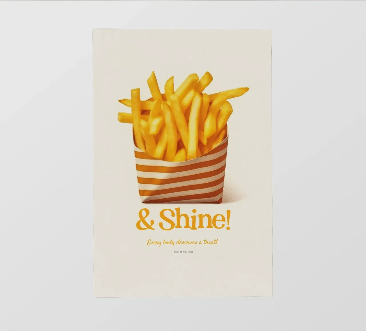 Patatine fritte e lucentezza pellicola backlit da Jonas Loose