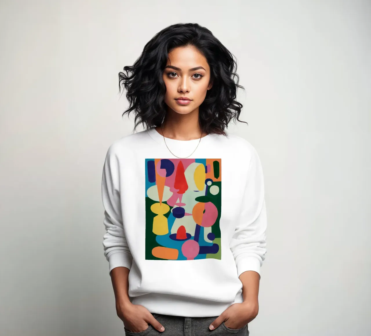 Levendige Vorm Symfonie sweatshirt van Frosh Pallete