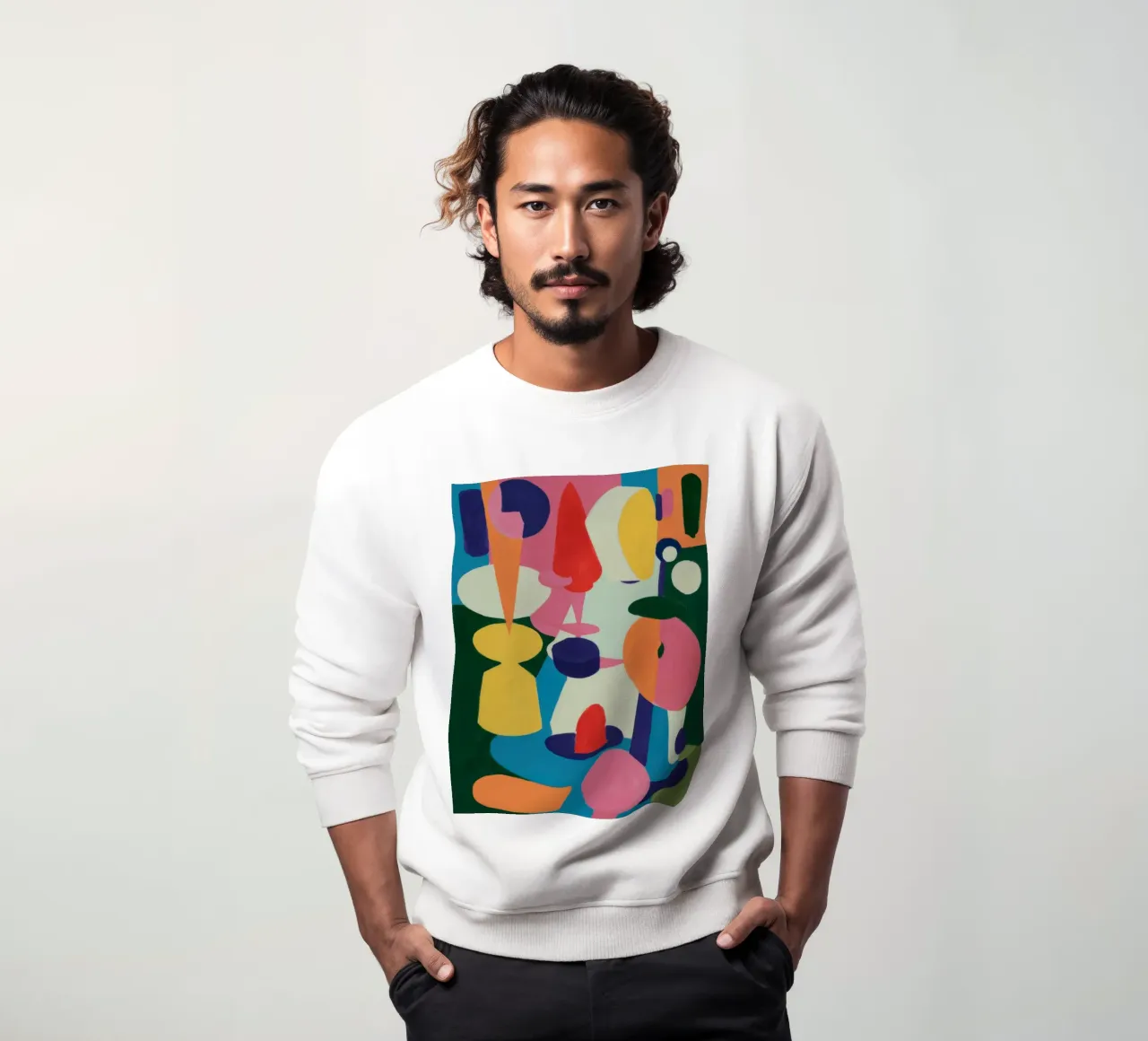 Levendige Vorm Symfonie sweatshirt van Frosh Pallete