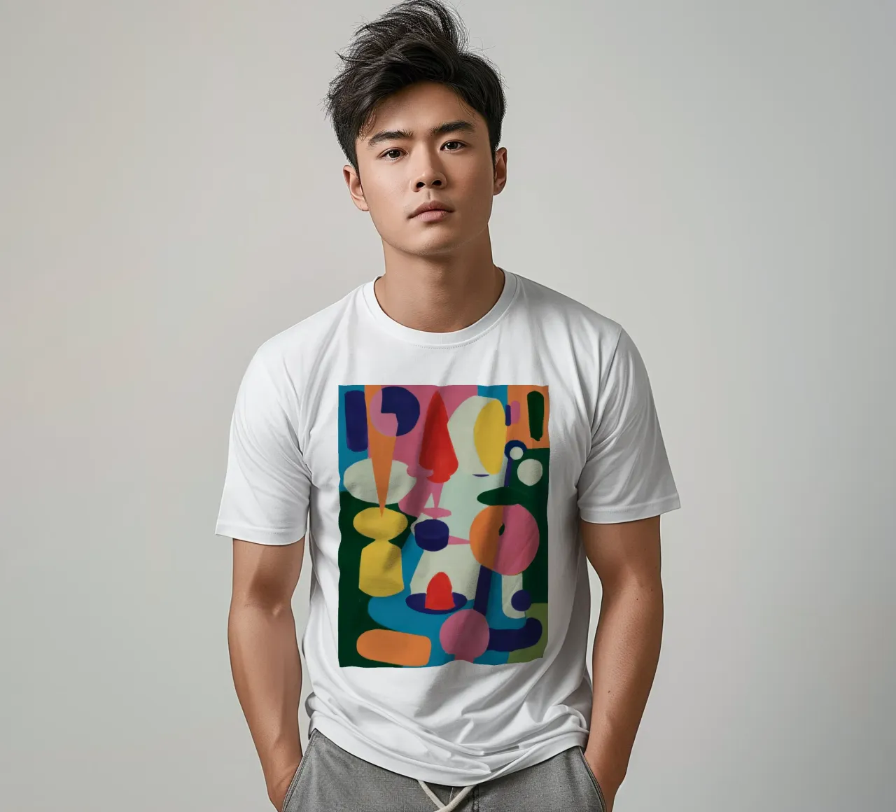 Levendige Vorm Symfonie t-shirt van Frosh Pallete