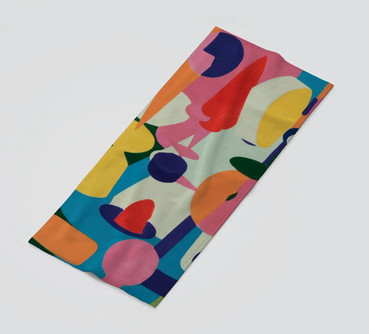 Levendige Vorm Symfonie strandhanddoek van Frosh Pallete