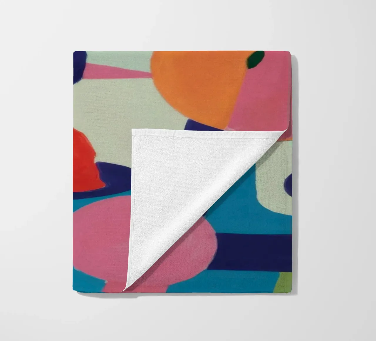 Levendige Vorm Symfonie strandhanddoek van Frosh Pallete