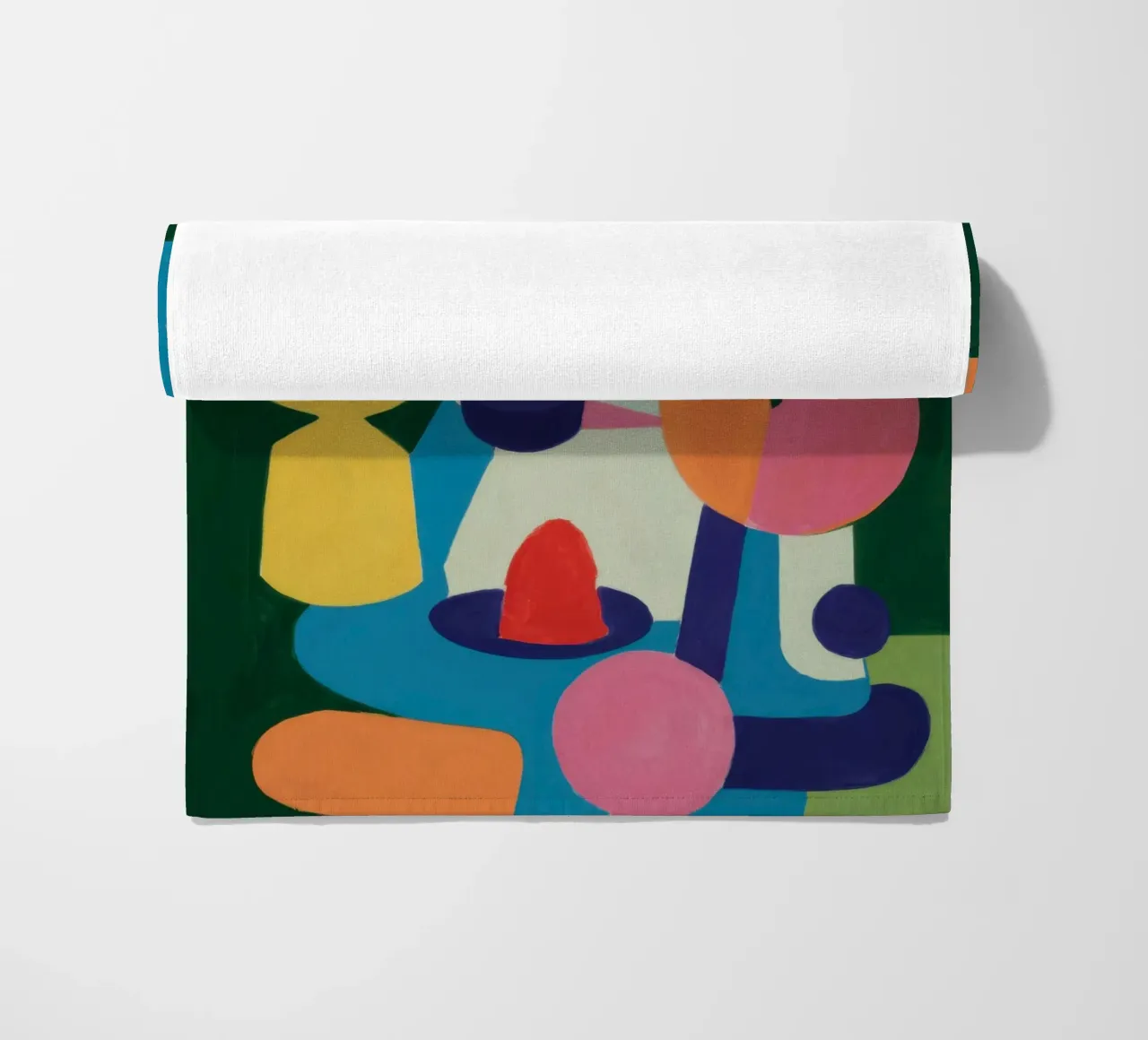 Levendige Vorm Symfonie strandhanddoek van Frosh Pallete