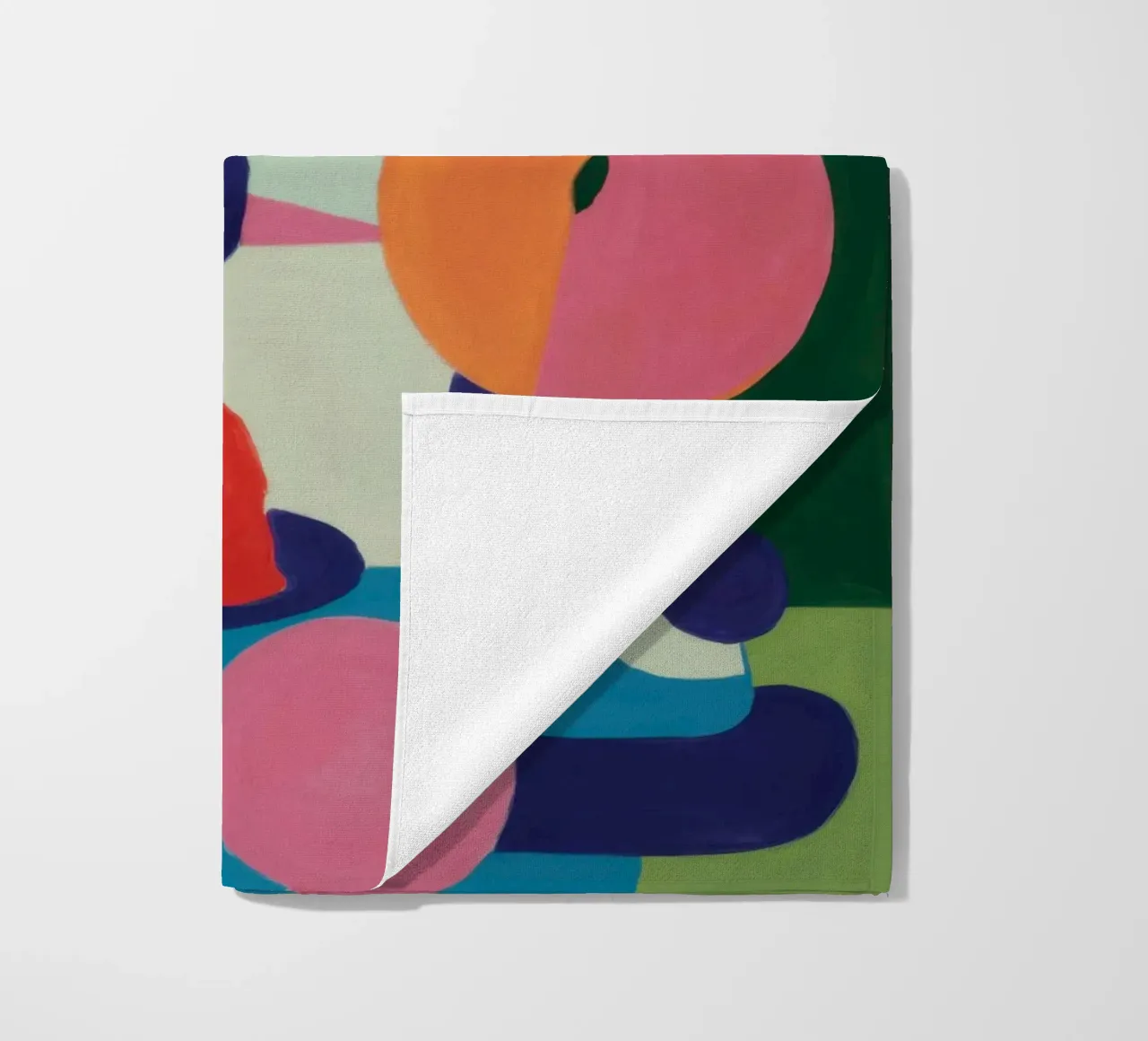 Levendige Vorm Symfonie strandhanddoek van Frosh Pallete