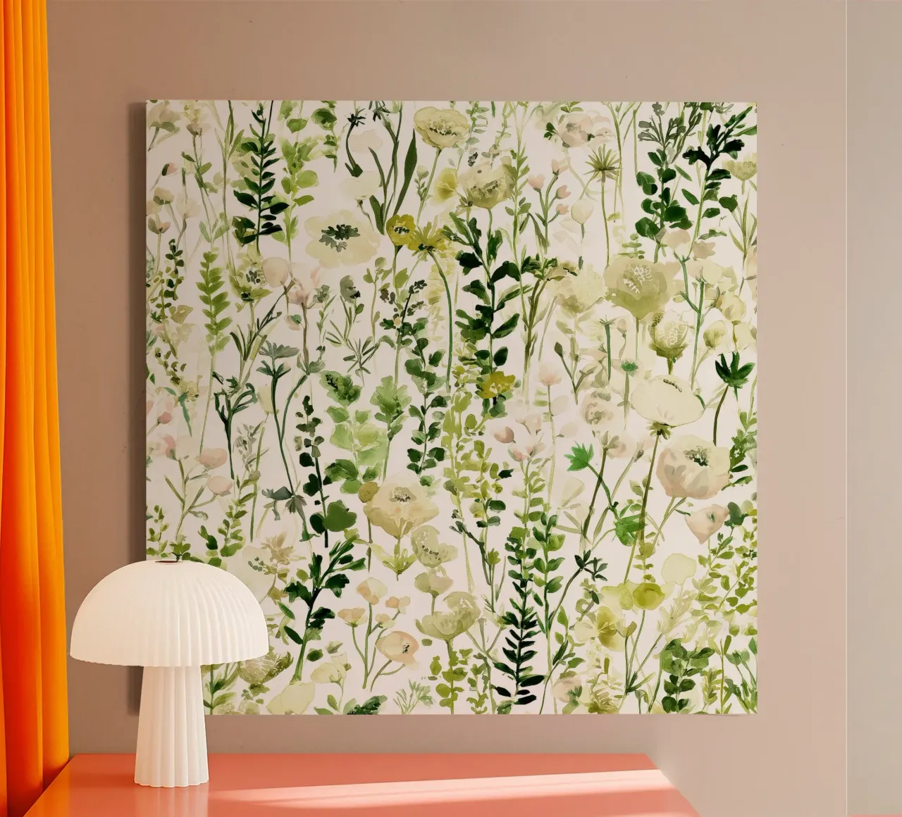 Voorjaarsarray canvas met Baklijst van Sophia Calder Studio