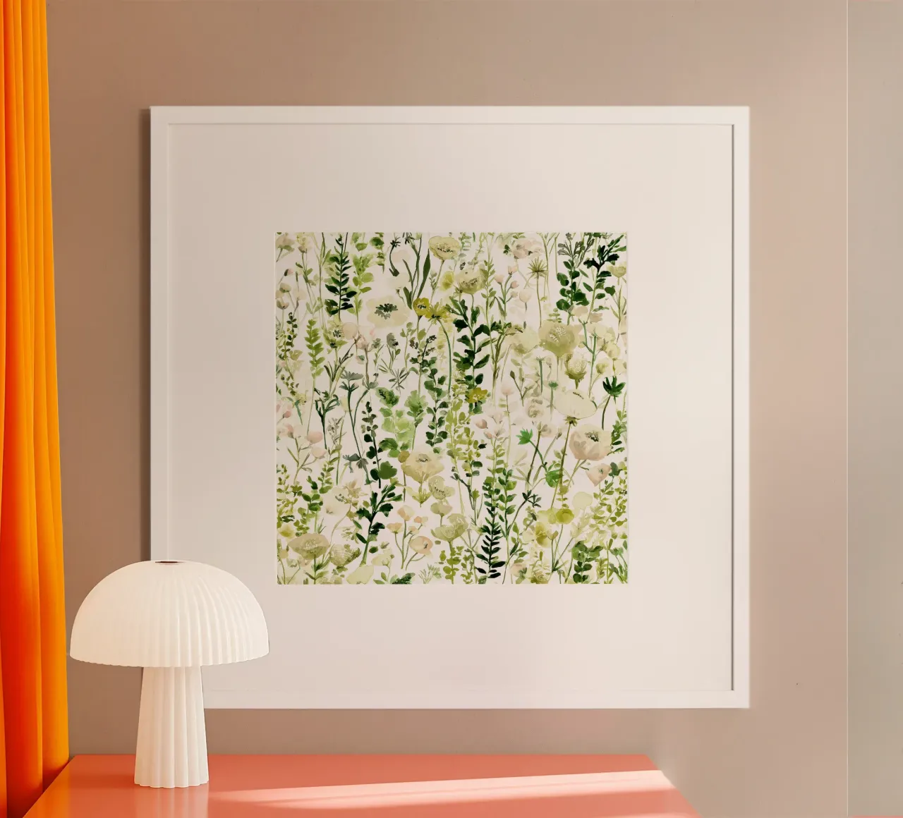 Feder-Array Poster von Sophia Calder Studio