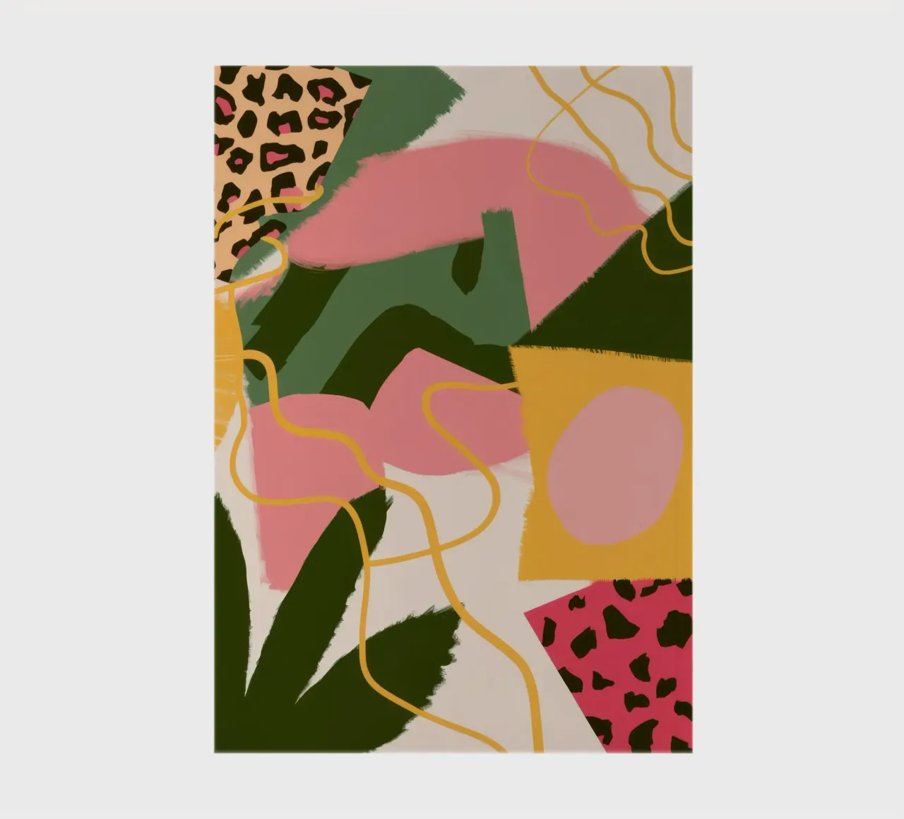 Feline Formulier Abstract notitieboek van Line Fable