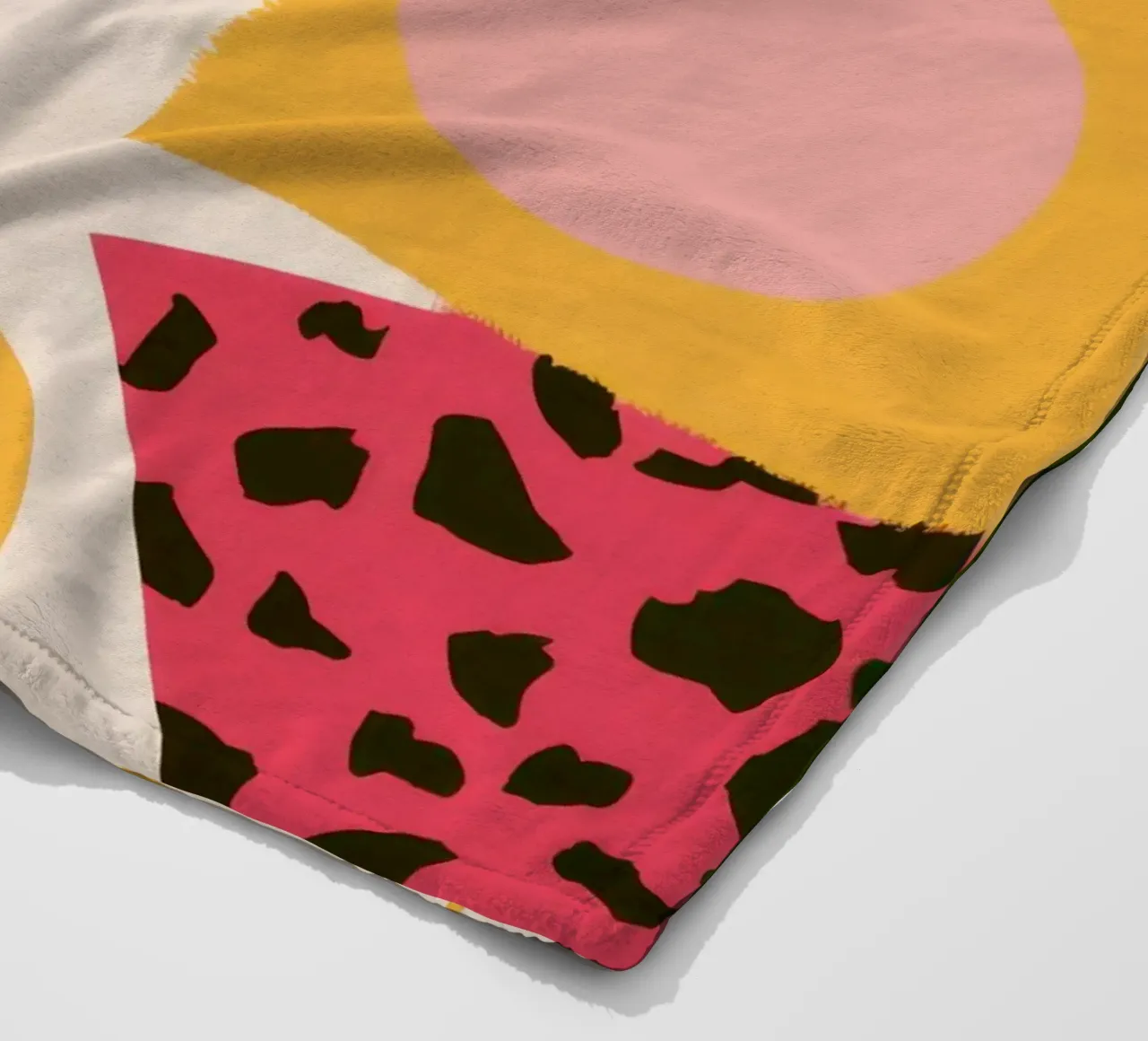 Modulo felino Estratto coperta in pile da Line Fable