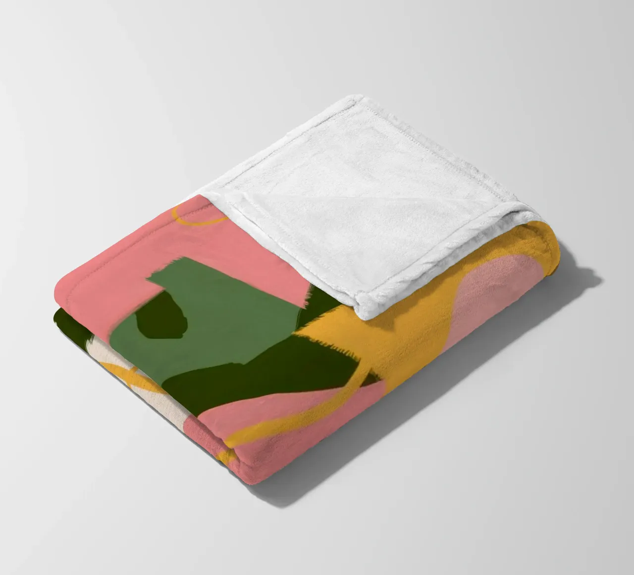 Modulo felino Estratto coperta in pile da Line Fable