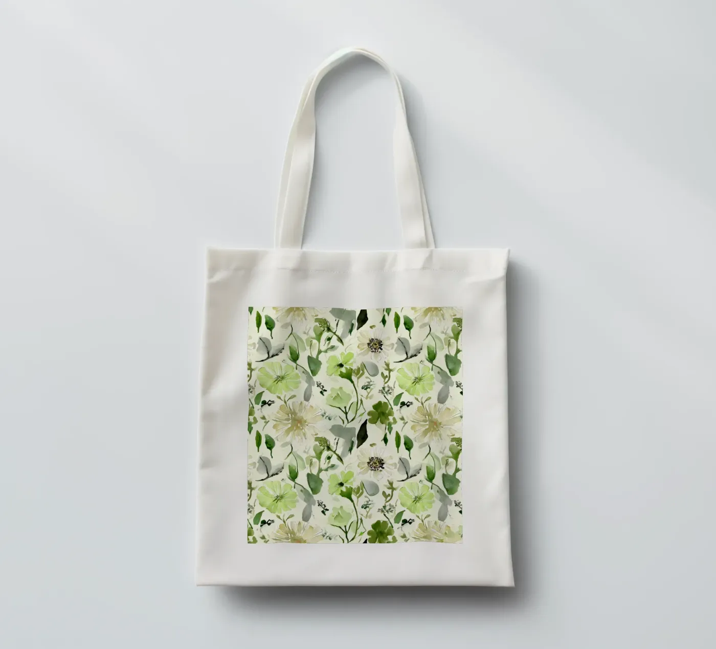 Lemon Leaf Pattern tote bag by Sophia Calder Studio