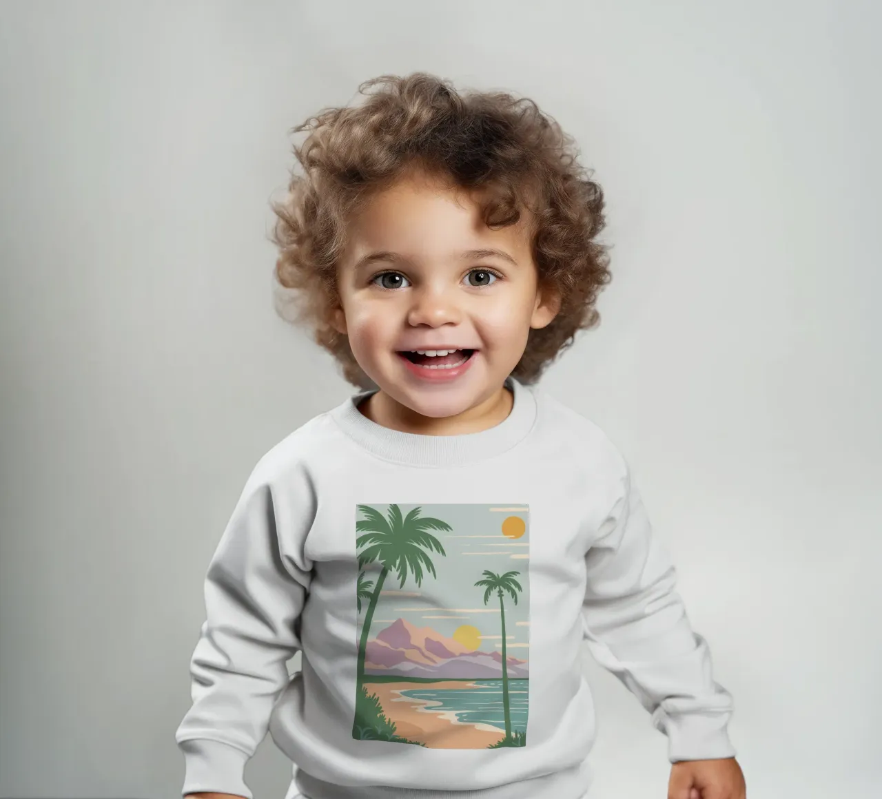 Costa Picasso retrò felpa neonato da Frosh Pallete