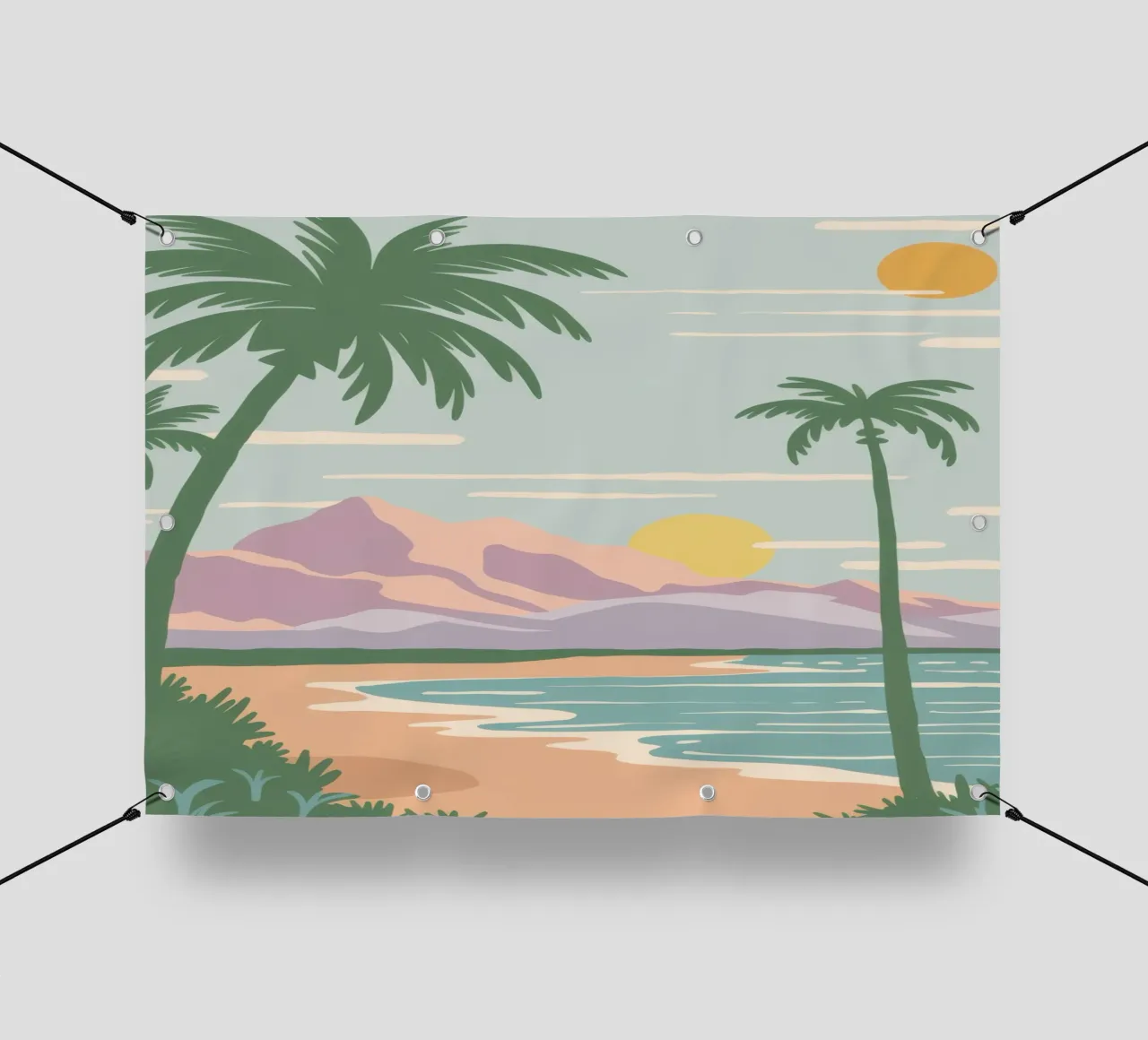 Costa Picasso retrò telo in pvc da Frosh Pallete