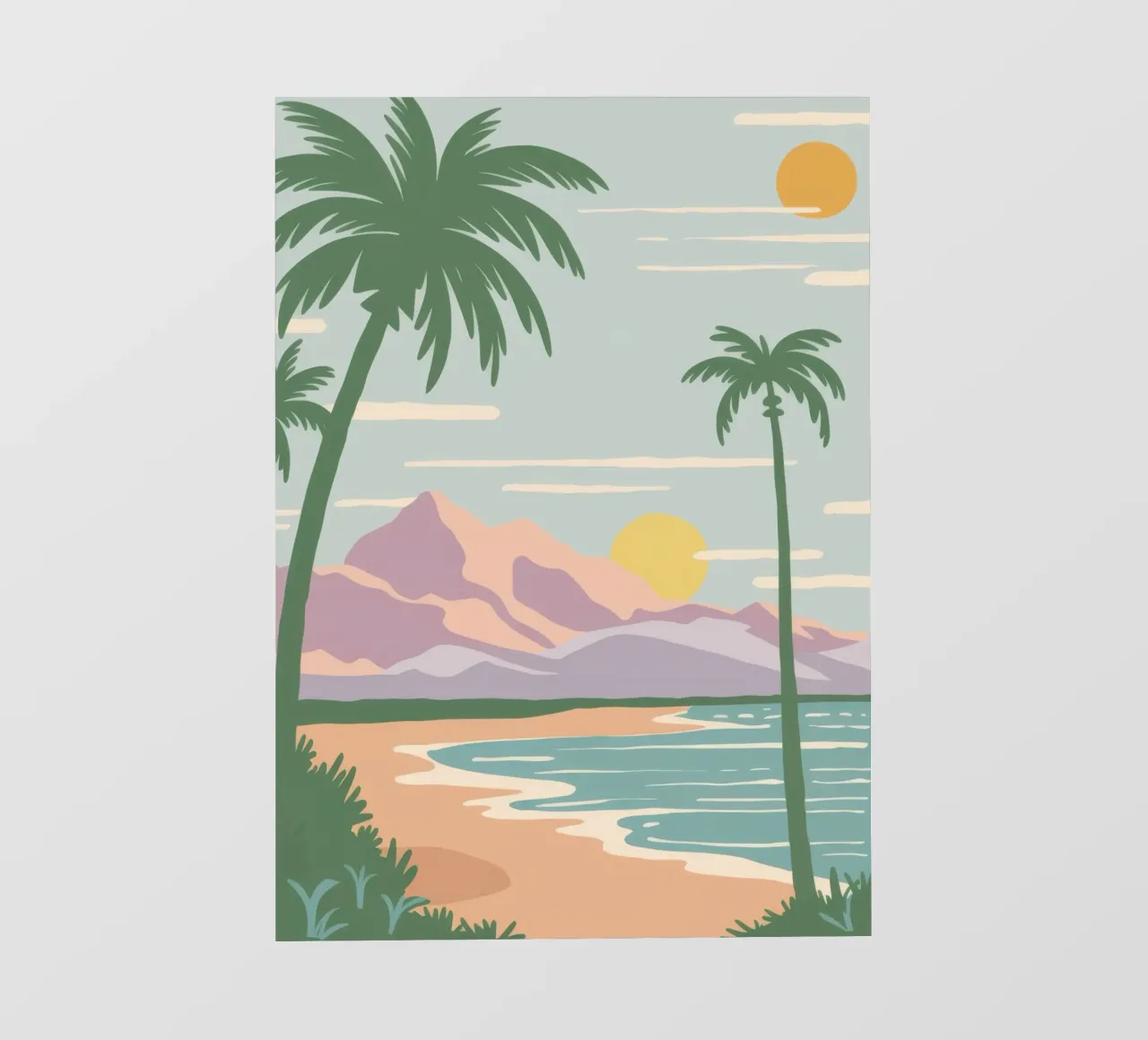 Costa Picasso retrò telo in pvc da Frosh Pallete