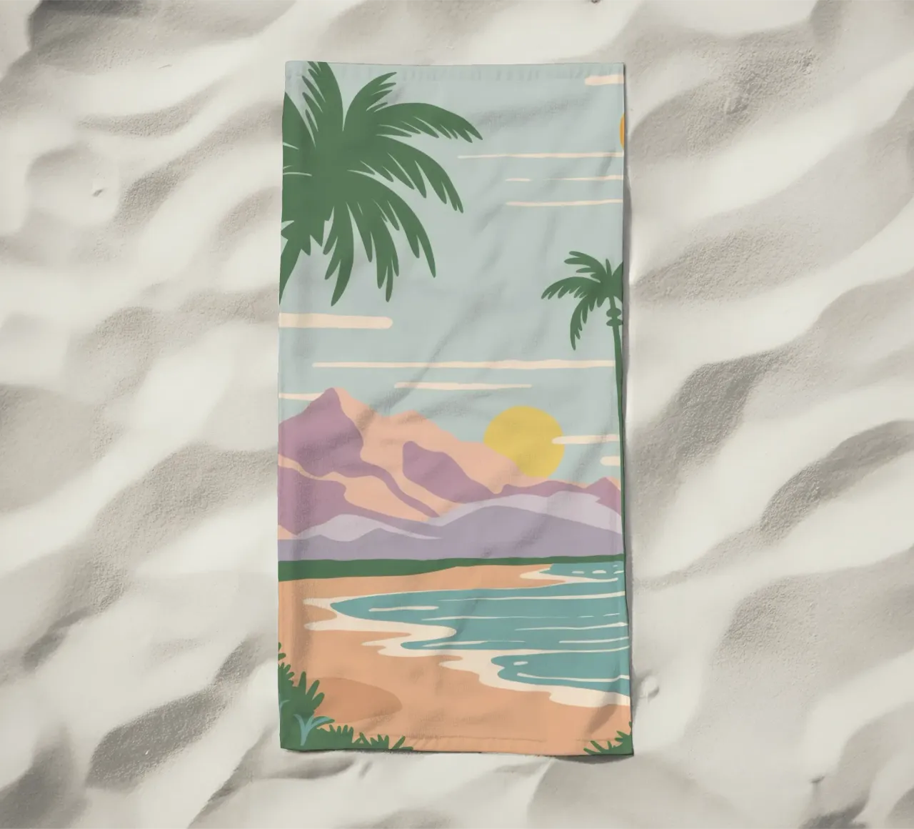 Costa Picasso retrò telo mare da Frosh Pallete