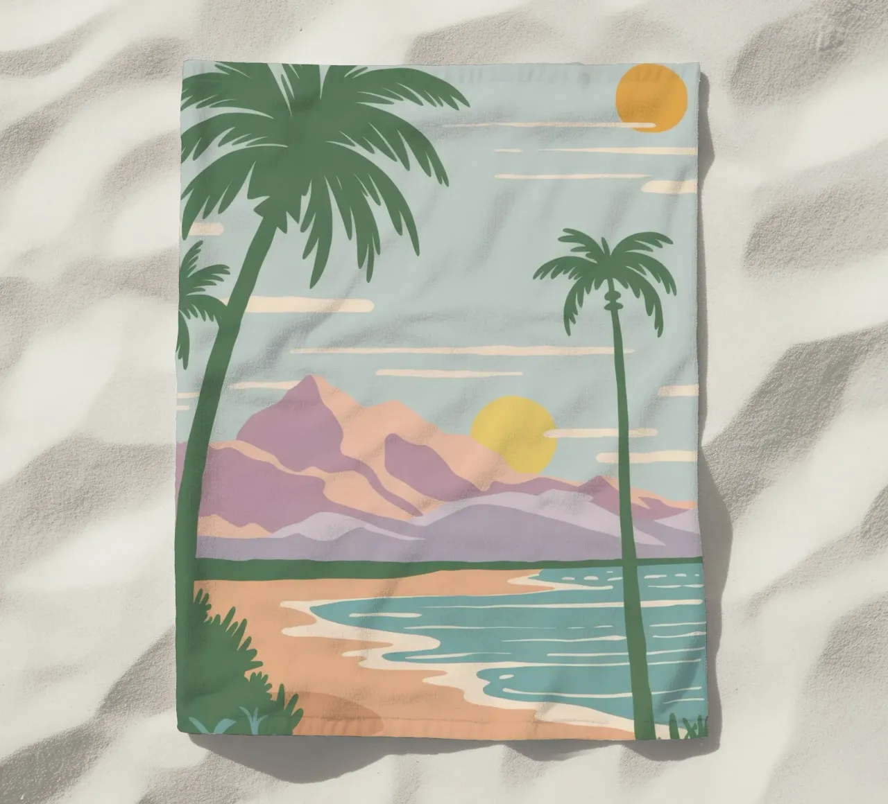 Costa Picasso retrò telo mare da Frosh Pallete