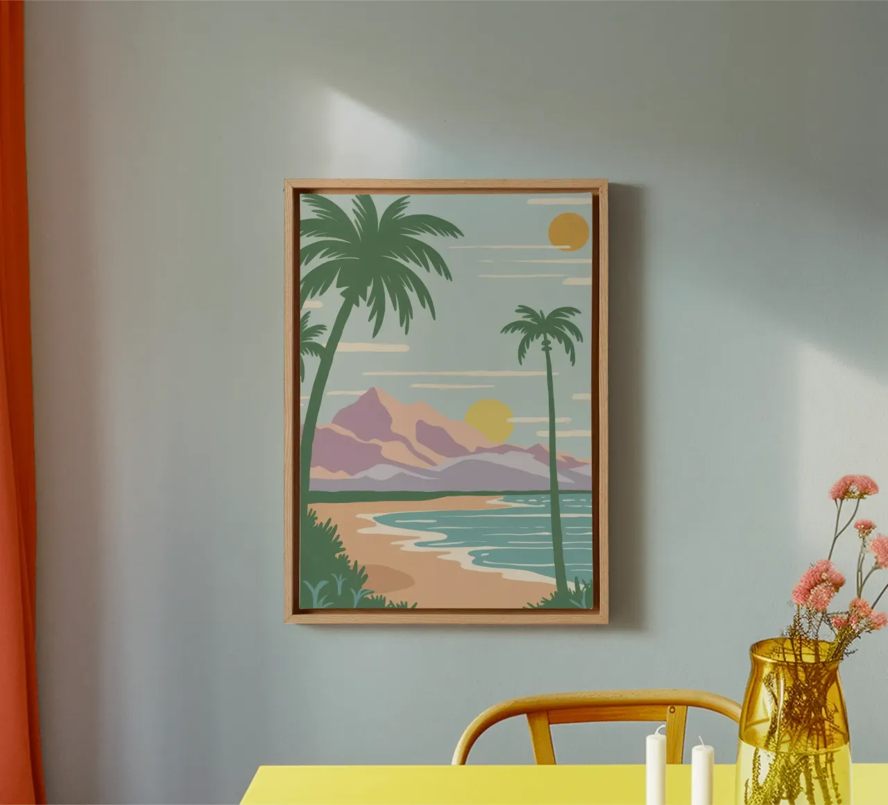 Costa Picasso retrò tela da Frosh Pallete