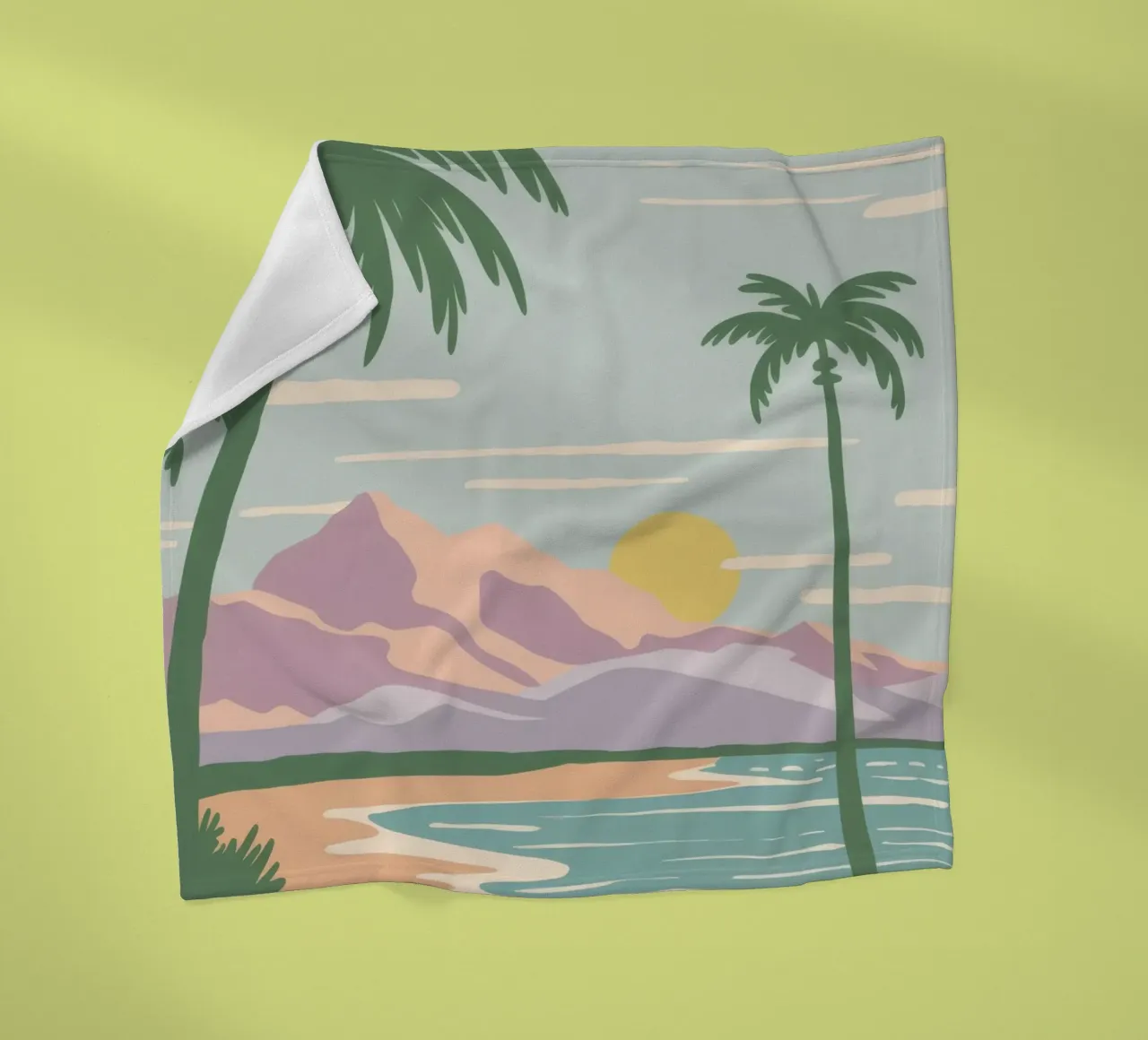 Costa Picasso retrò coperta in pile da Frosh Pallete