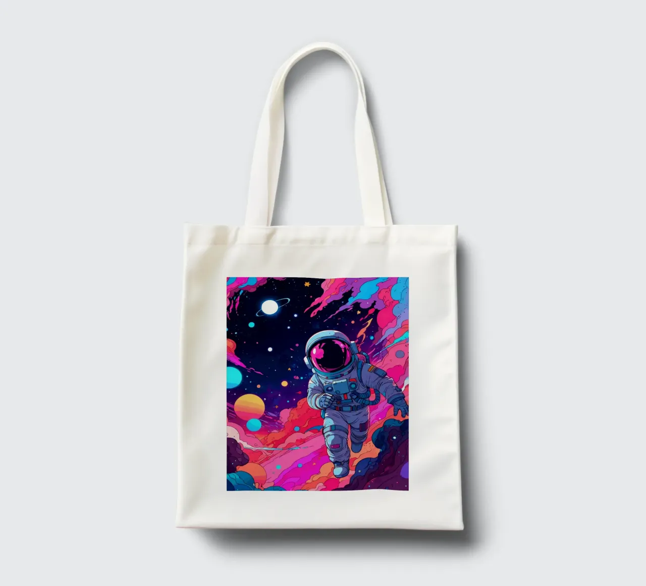Lo sprint cosmico borsa in juta da artdesign1985