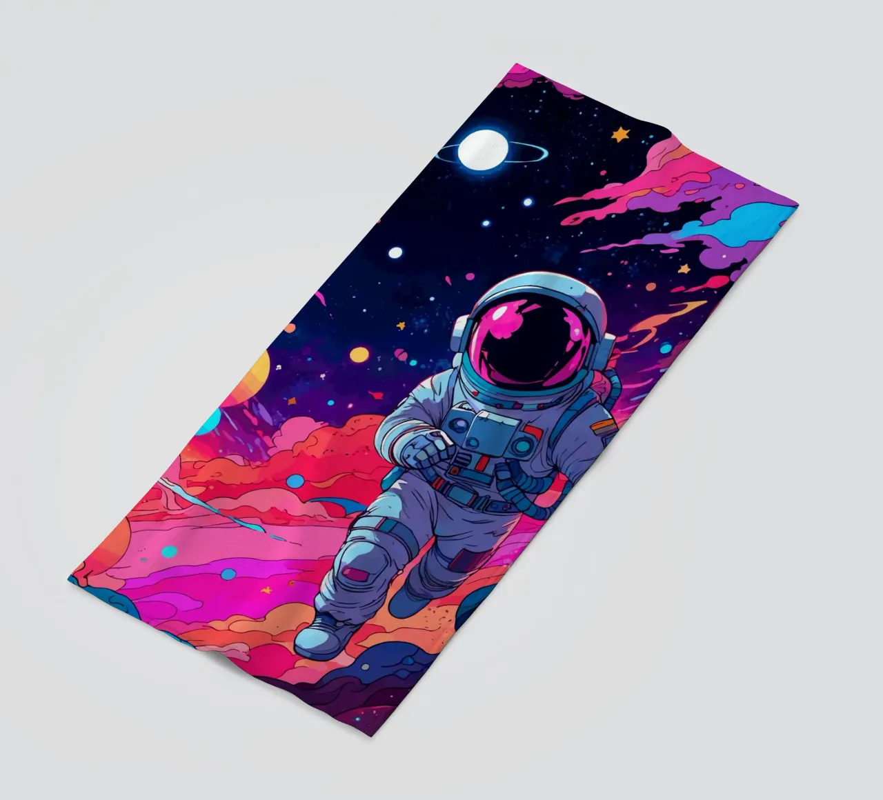 Lo sprint cosmico telo mare da artdesign1985