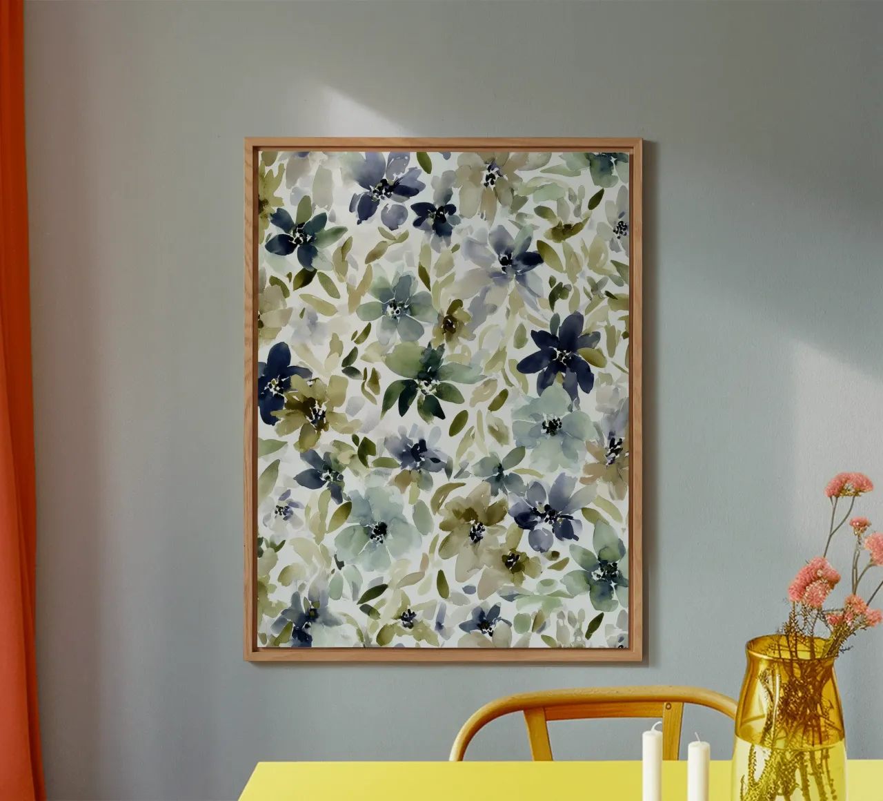 Field Echo forex plate by Sophia Calder Studio