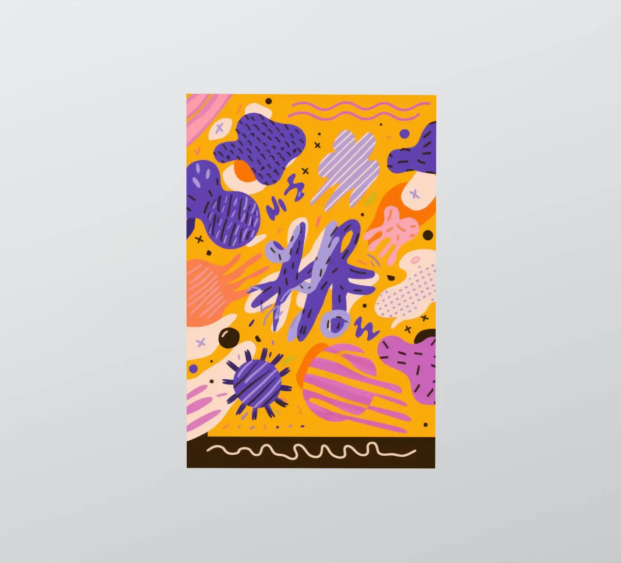 Joyful Scribble Pattern sticker by Frosh Pallete