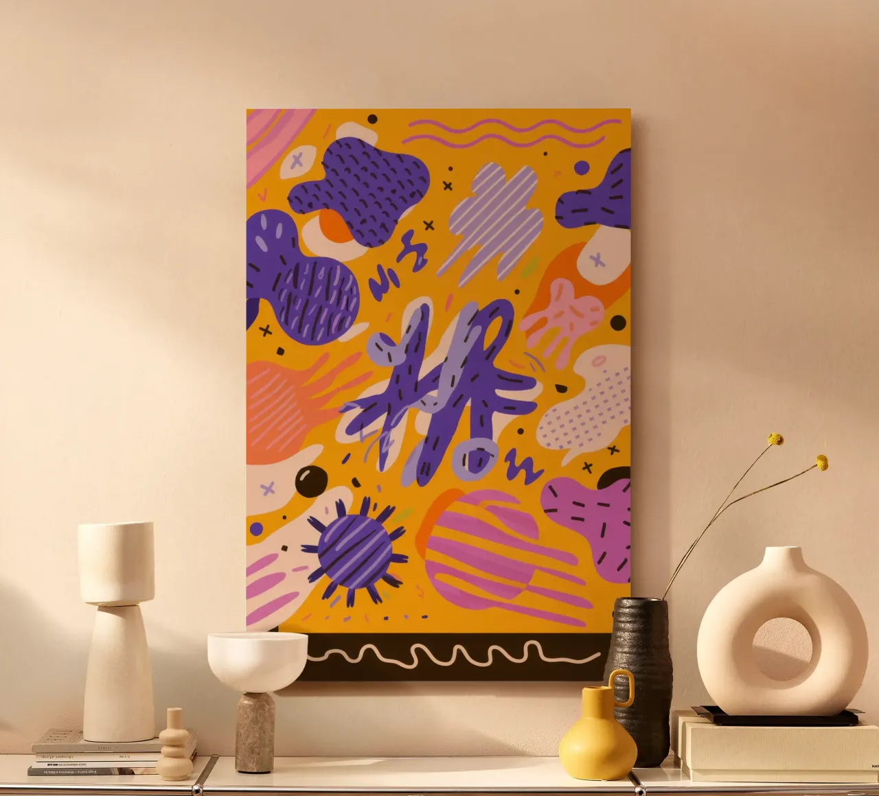 Joyful Scribble Pattern forex plate by Frosh Pallete