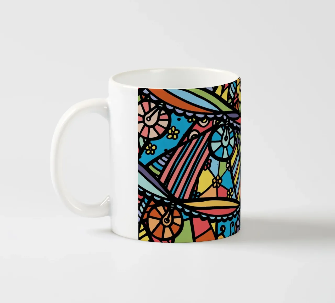Accumulazione III tazza in ceramica da Ninhol