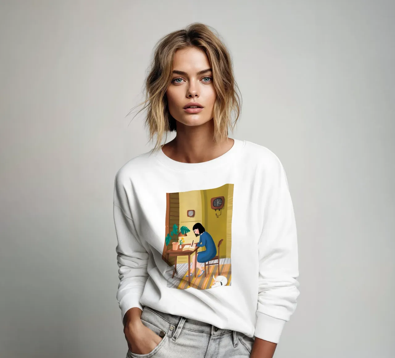 L'angolo dello scrittore felpa da Solar Paint