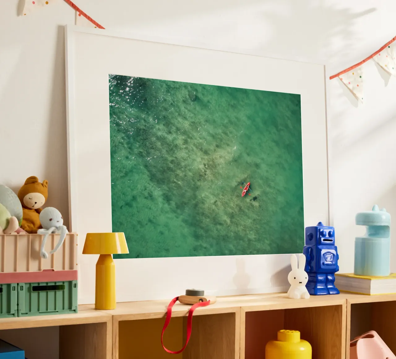 recreation sport poster with plastic frame by cofa home