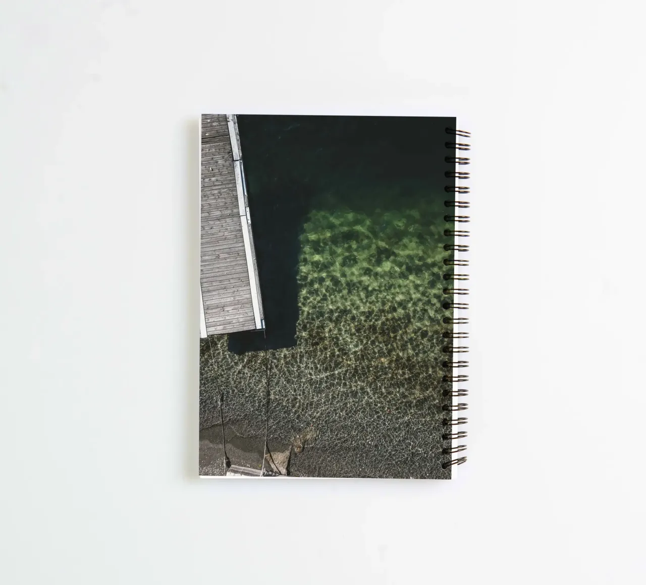 water transparency coastline spiral notebook by Horsire