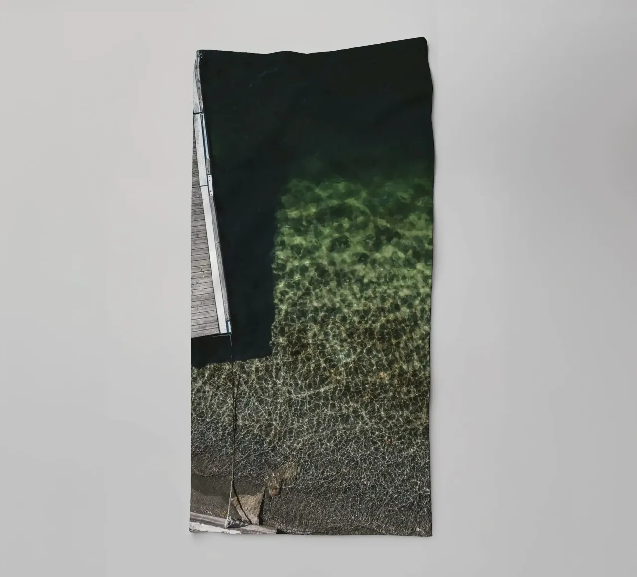 water transparency coastline asciugamano da bagno da Horsire