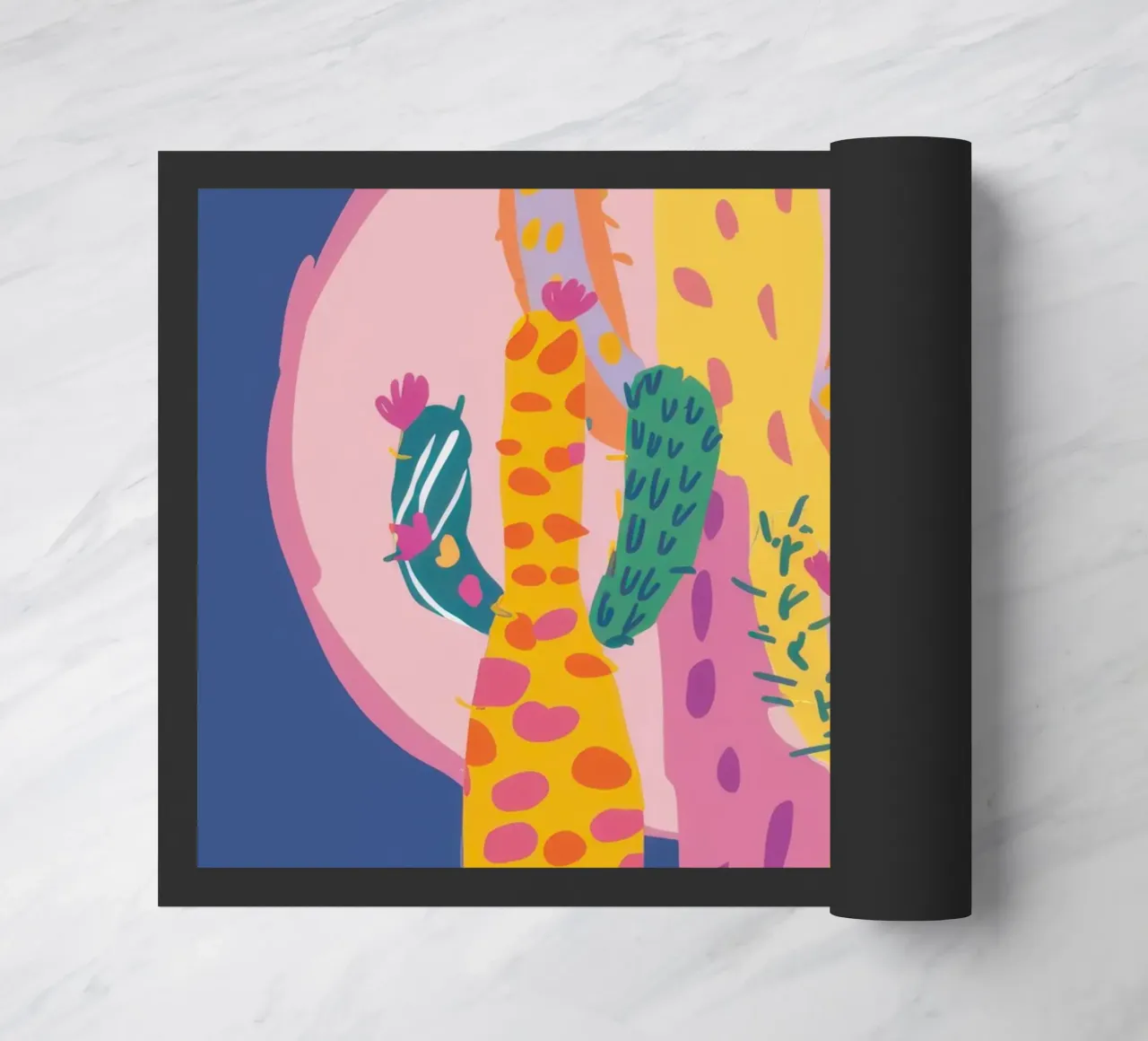 Maancactustuin deurmat van Frosh Pallete