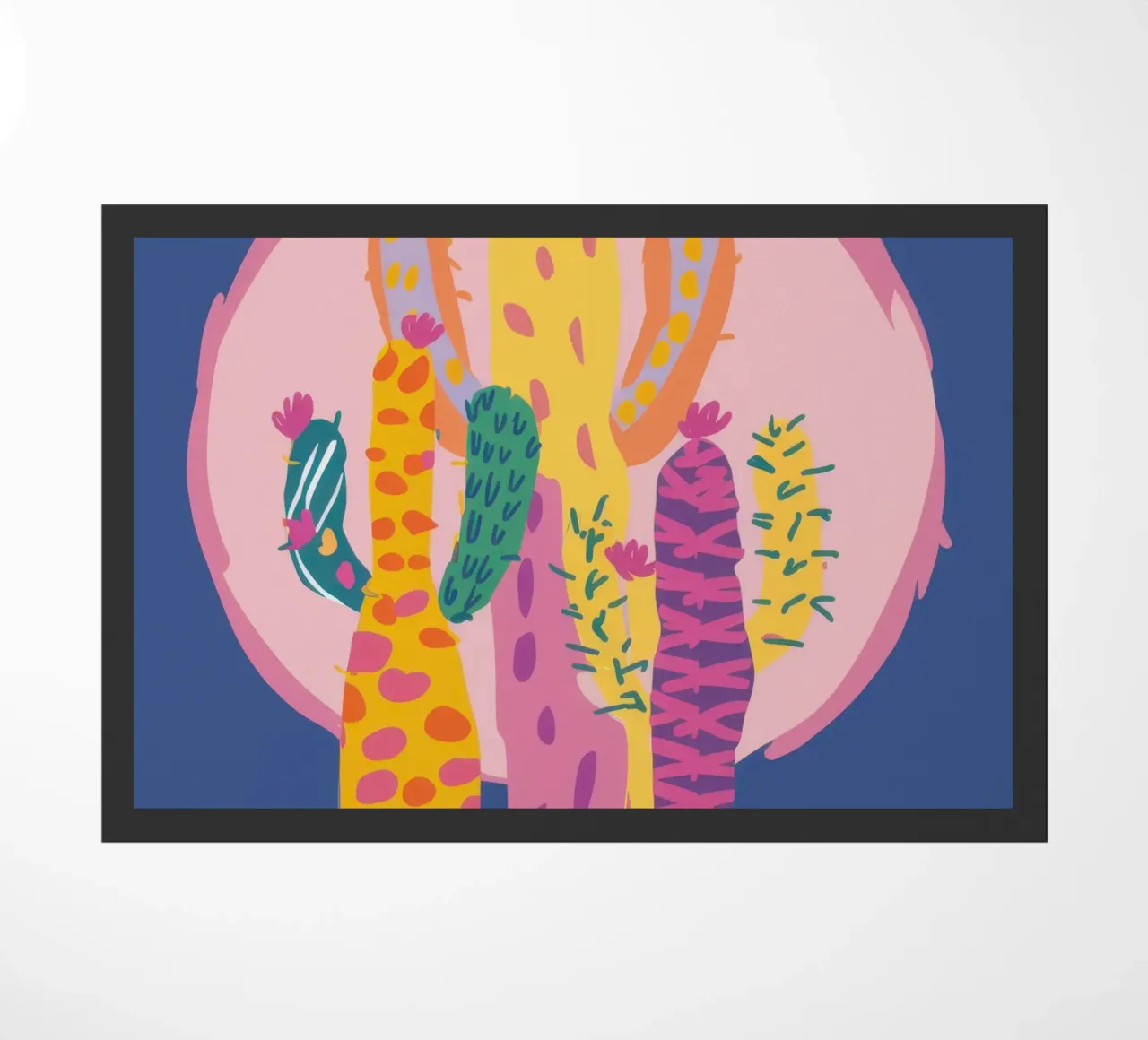 Maancactustuin deurmat van Frosh Pallete