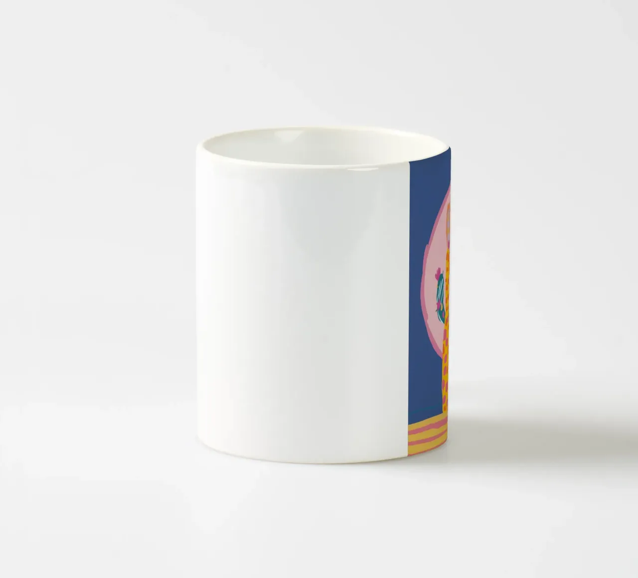 Giardino dei cactus lunari tazza in ceramica da Frosh Pallete