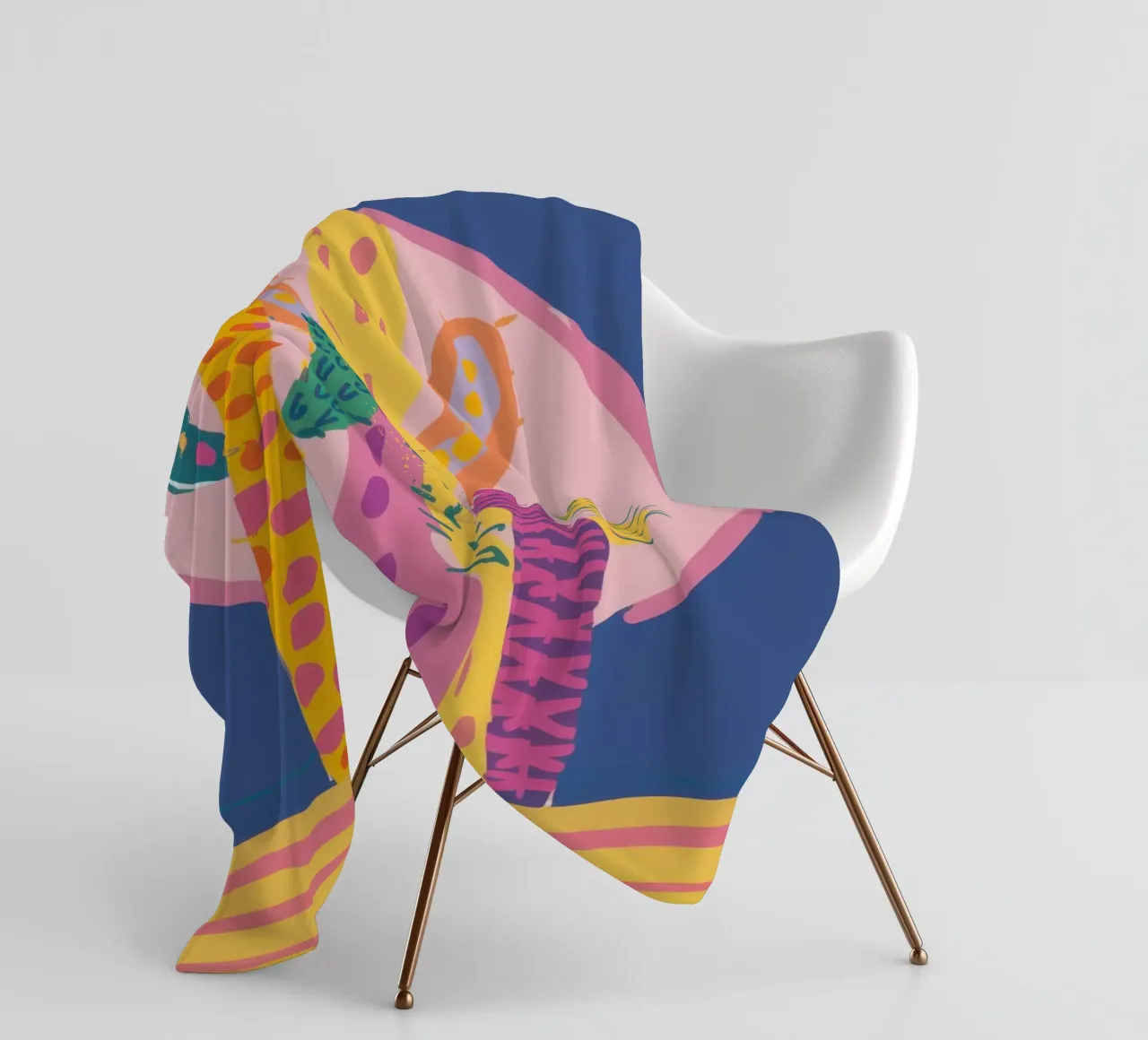 Maancactustuin fleecedeken van Frosh Pallete