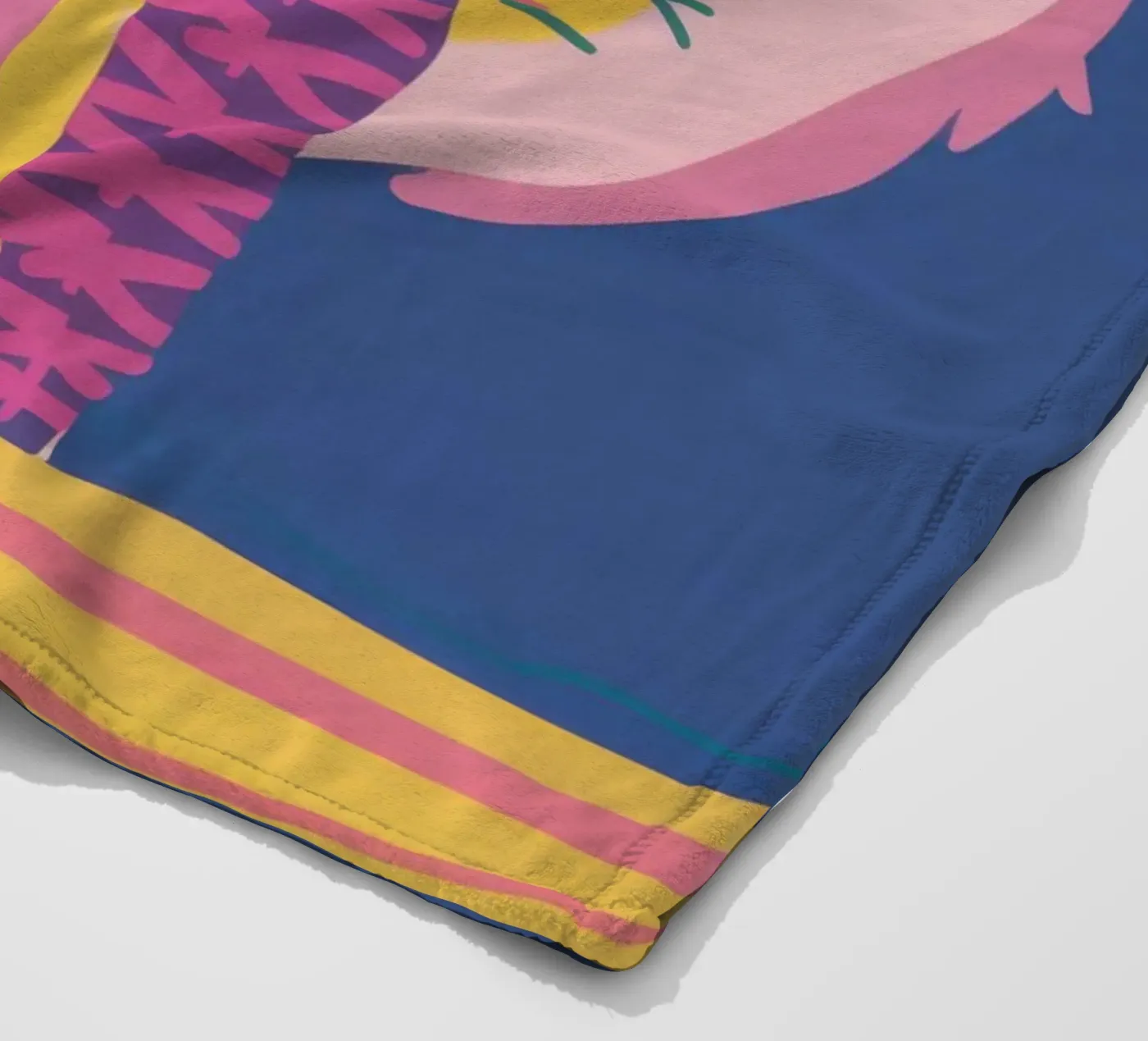 Lunar Cactus Garden Fleecedecke von Frosh Pallete